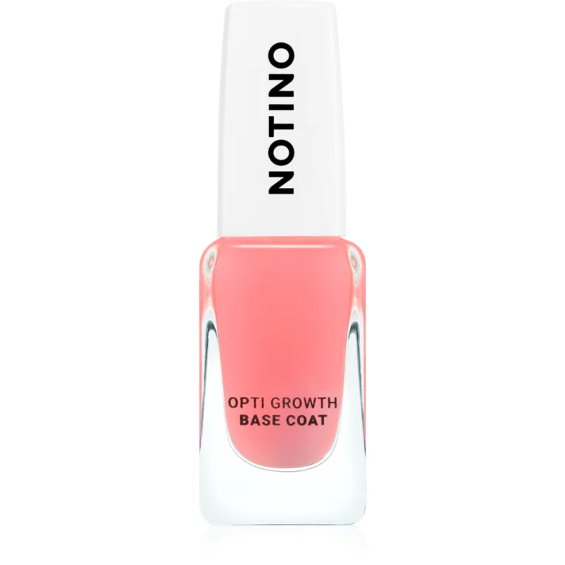 Notino Nail Care Opti Growth Base Coat подхранващ лак за нокти за растеж на нокти - Грим - Сравни цени от 1 магазин с безплатна доставка