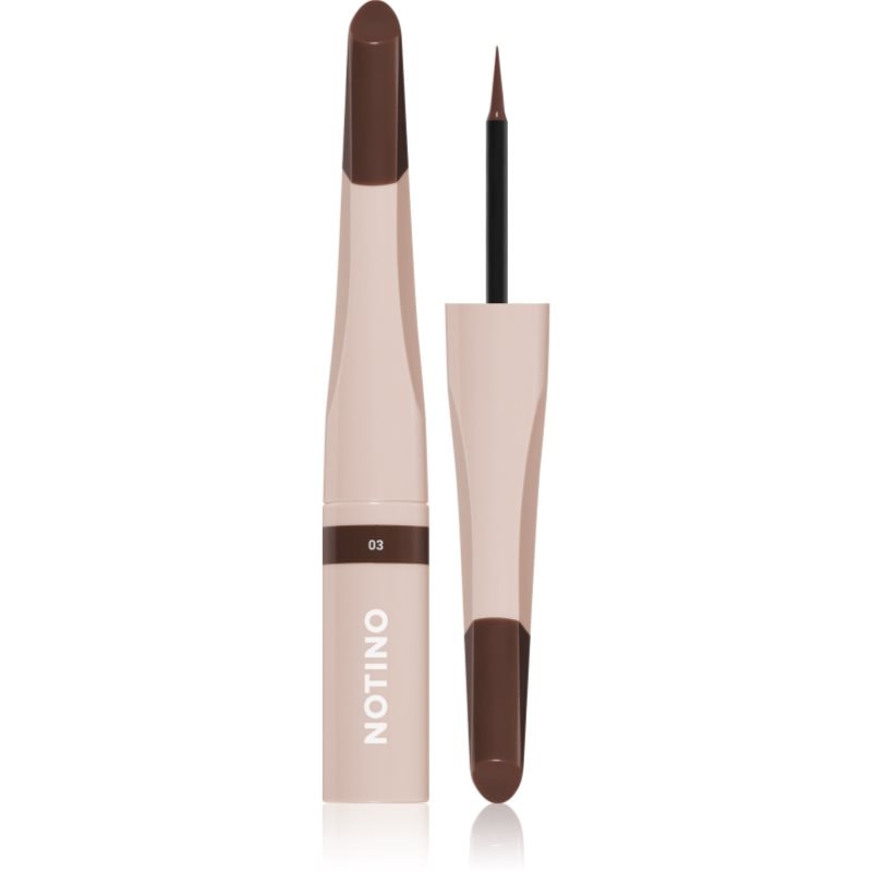 Notino Serum-Infused Lifeproof Eyebrow Liner течна линия за вежди със серум 03 Brown - Грим - Сравни цени от 1 магазин с безплатна доставка