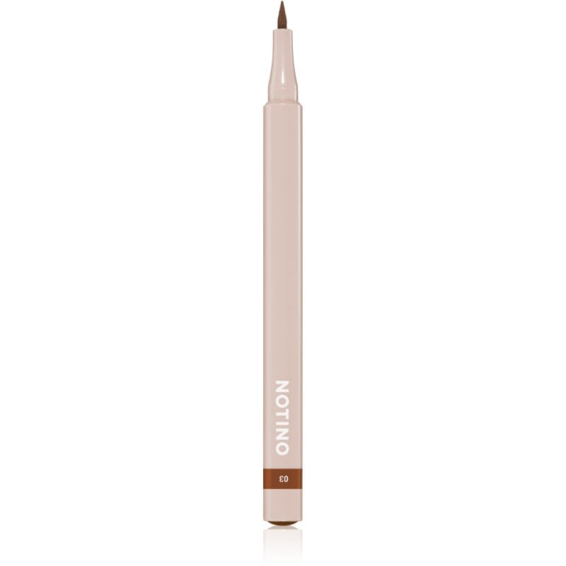 Notino Lifeproof Eyebrow Felt Pen водоустойчив маркер за вежди 03 Warm Brown