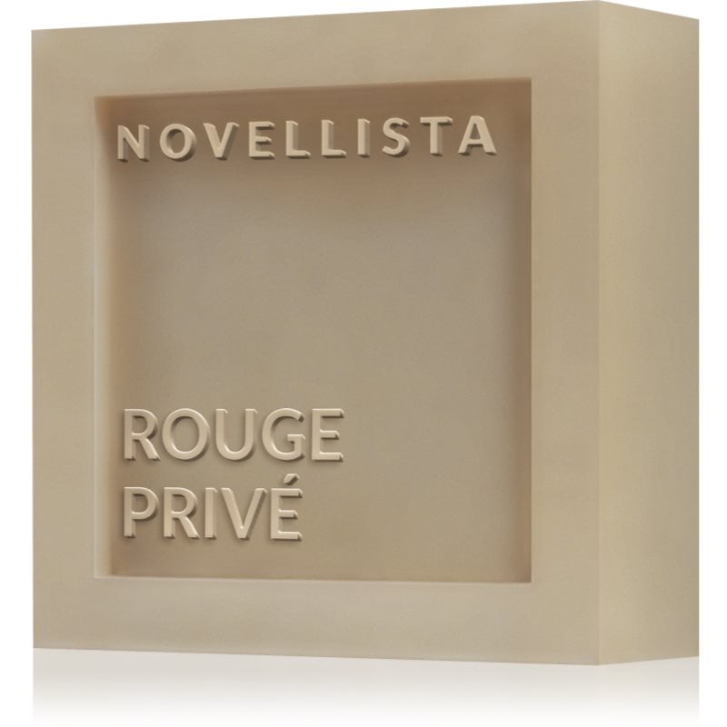 NOVELLISTA Rouge Privé луксозен твърд сапун за лице, ръце и тяло за жени 90 гр.