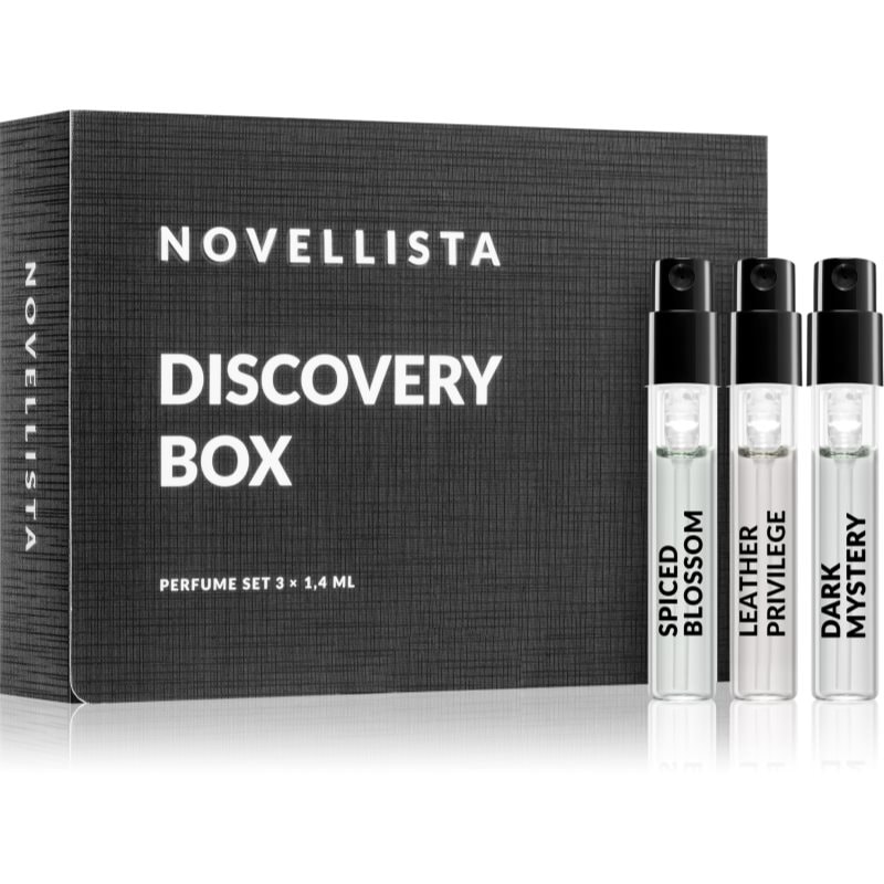 NOVELLISTA NOVELLISTA Discovery Box Black Edition By NOVELLISTA парфюмна вода унисекс 3x1. - Унисекс парфюм 4мл - Сравни цени от 1 магазин с безплатна доставка