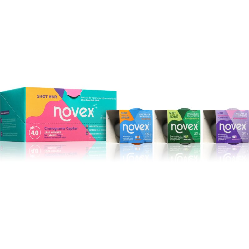 Novex Novex PowerShot маска за коса - Унисекс парфюм 20мл - Сравни цени от 1 магазин с безплатна доставка