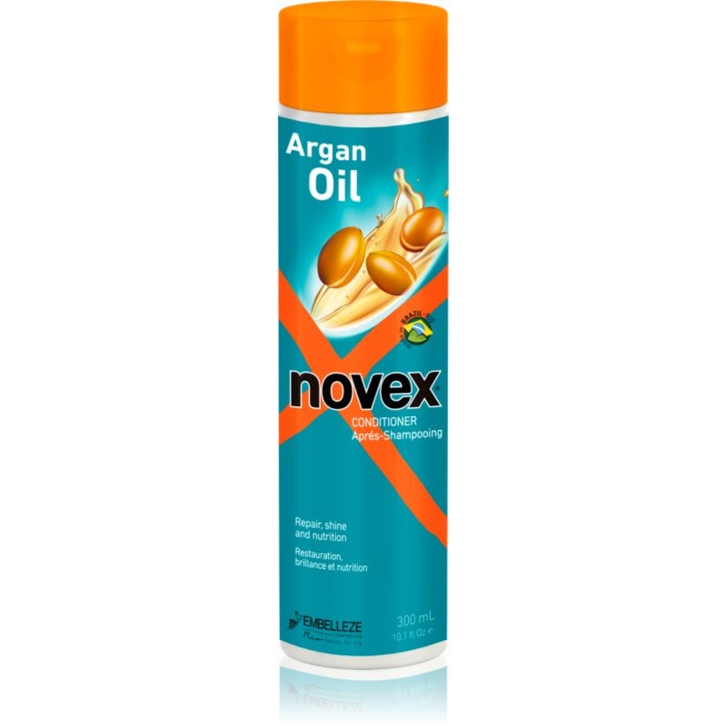 Novex Argan Oil хидратиращ балсам за непокорна коса