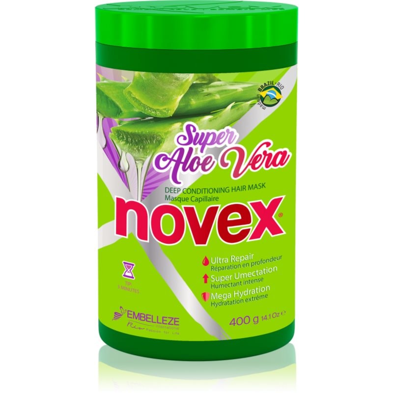 Novex Novex Aloe Vera хидратираща маска за коса - Унисекс парфюм 400мл - Сравни цени от 1 магазин с безплатна доставка