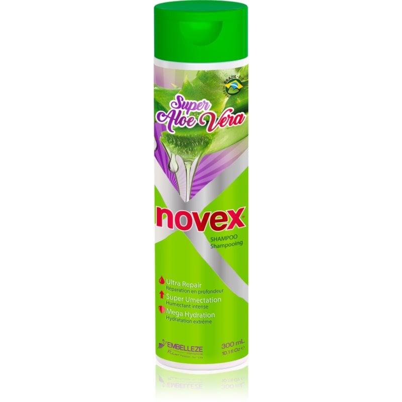 Novex Aloe Vera подхранващ шампоан за възстановяване и подсилване на косата