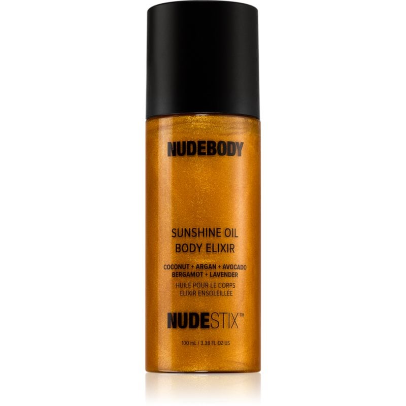 Nudestix Nudebody Sunshine Oil Body Elixir хидратиращо олио за тяло с ефект на лек загар