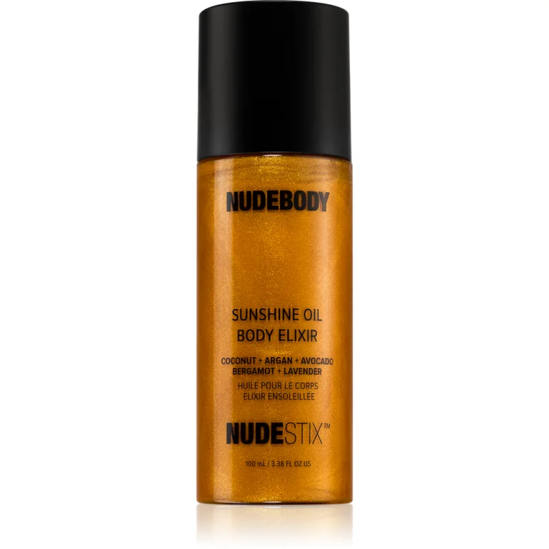 Nudestix Nudebody Sunshine Oil Body Elixir хидратиращо олио за тяло с ефект на лек загар - Грижа за тяло - Сравни цени от 1 магазин с безплатна доставка