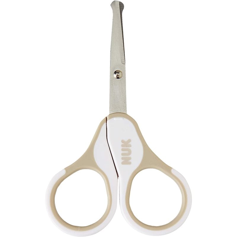 NUK Scissors детска ножица със закръглен връх Beige