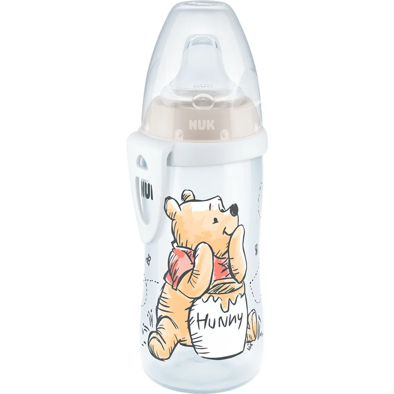 NUK Active Cup Winnie the Pooh бебешко шише 12 m