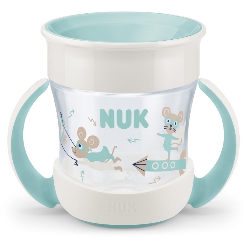 NUK Magic Cup Mini чаша с дръжки 6m+ Green - За деца - Сравни цени от 1 магазин с безплатна доставка