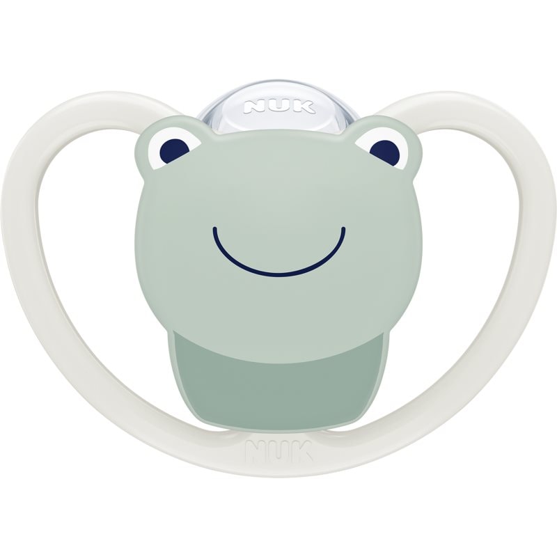 NUK Space 0-6 m биберон Frog - За деца - Сравни цени от 1 магазин с безплатна доставка