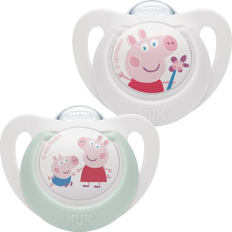 NUK Star Peppa Pig биберон 6-18m - За деца - Сравни цени от 1 магазин с безплатна доставка