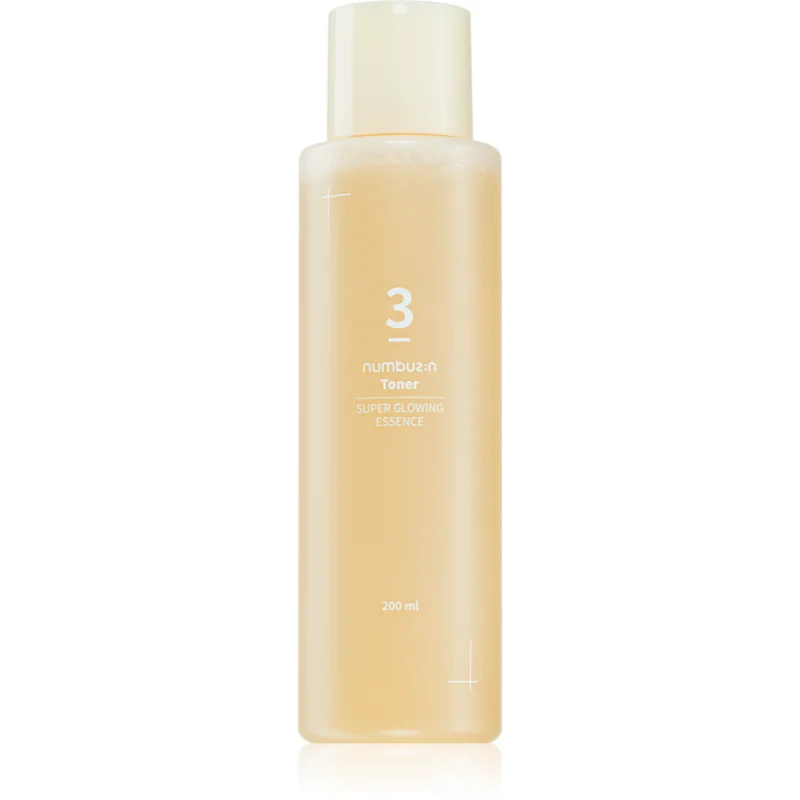 Numbuzin No. 3 Super Glowing Essence Toner озаряващ тоник за възстановяване стегнатостта на кожата - Грижа за лице - Сравни цени от 1 магазин с безплатна доставка