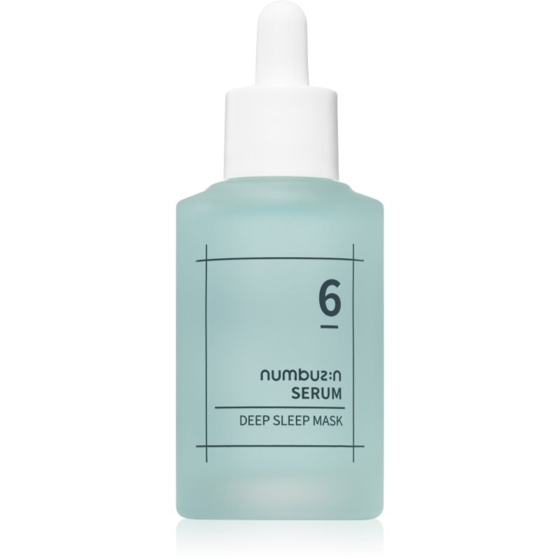 Numbuzin Numbuzin No. 6 Deep Sleep Mask Serum нощен серум за интензивна хидратация - Унисекс парфюм 50мл - Сравни цени от 1 магазин с безплатна доставка