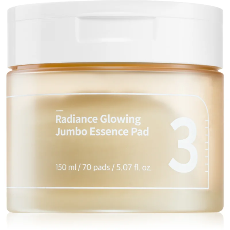 Numbuzin No. 3 Radiance Glowing Jumbo Essence Pad тонизиращи възглавнички за освежаване и хидратация - Грижа за лице - Сравни цени от 1 магазин с безплатна доставка