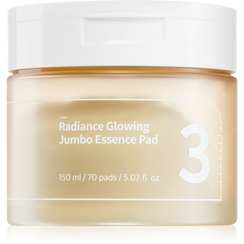 Numbuzin No. 3 Radiance Glowing Jumbo Essence Pad тонизиращи възглавнички за освежаване и хидратация - Грижа за лице - Сравни цени от 1 магазин с безплатна доставка