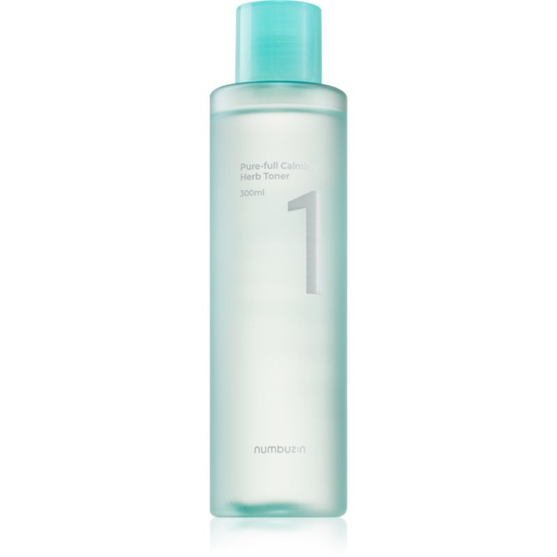 Numbuzin No. 1 Pure-Full Calming Herb Toner успокояващ тоник за лице за проблемна кожа