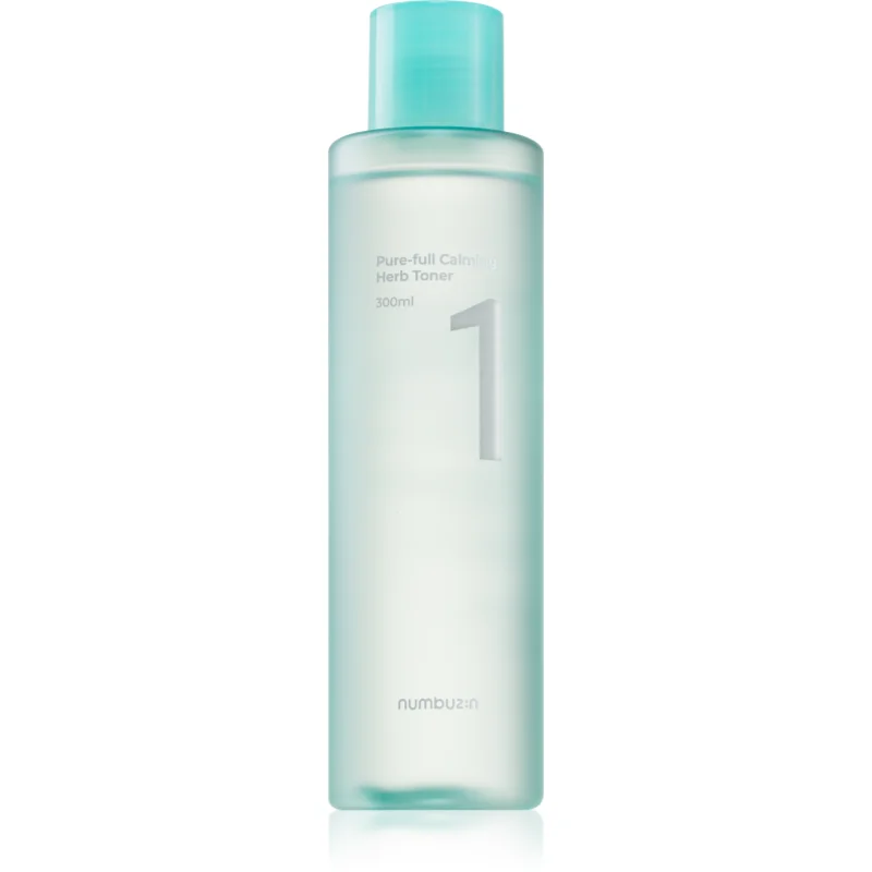 Numbuzin No. 1 Pure-Full Calming Herb Toner успокояващ тоник за лице за проблемна кожа