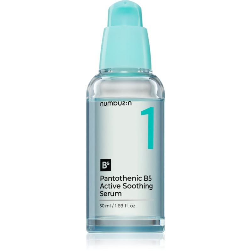 Numbuzin No. 1 Pantothenic B5 Active Soothing Serum интензивен хидратиращ серум с гел текстура