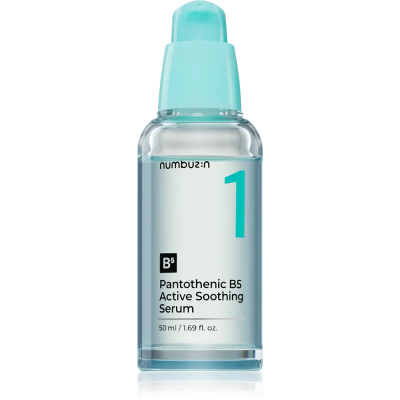 Numbuzin No. 1 Pantothenic B5 Active Soothing Serum интензивен хидратиращ серум с гел текстура - Грижа за лице - Сравни цени от 1 магазин с безплатна доставка