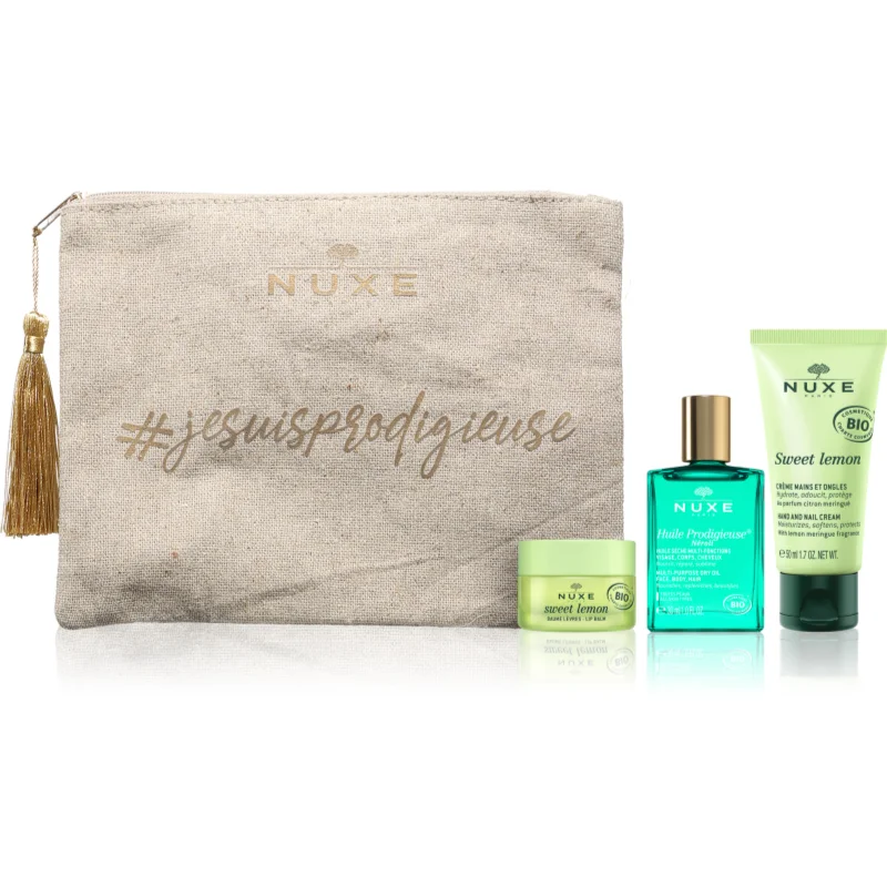 Nuxe Huile Prodigieuse Set комплект за пътуване за жени - Комплект - Сравни цени от 1 магазин с безплатна доставка