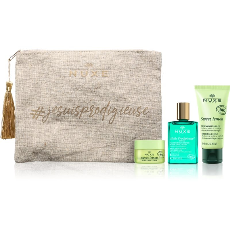 Nuxe Huile Prodigieuse Set комплект за пътуване за жени - Комплект - Сравни цени от 1 магазин с безплатна доставка