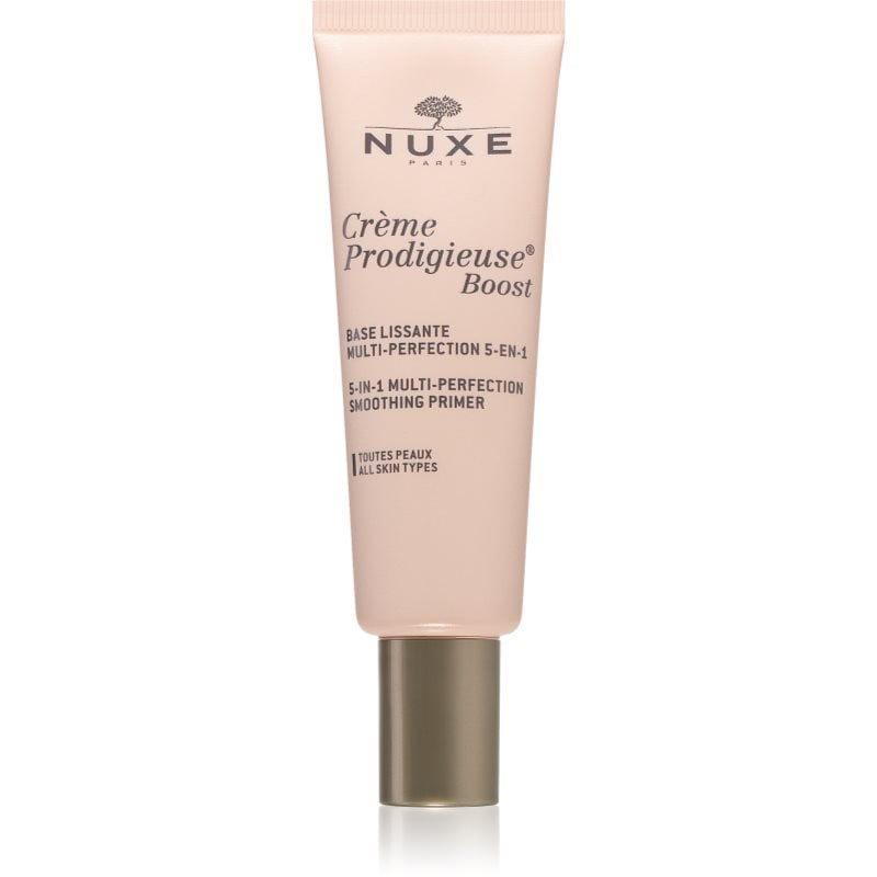 Nuxe Crème Prodigieuse Boost озаряваща и изглаждаща основа 5 в 1