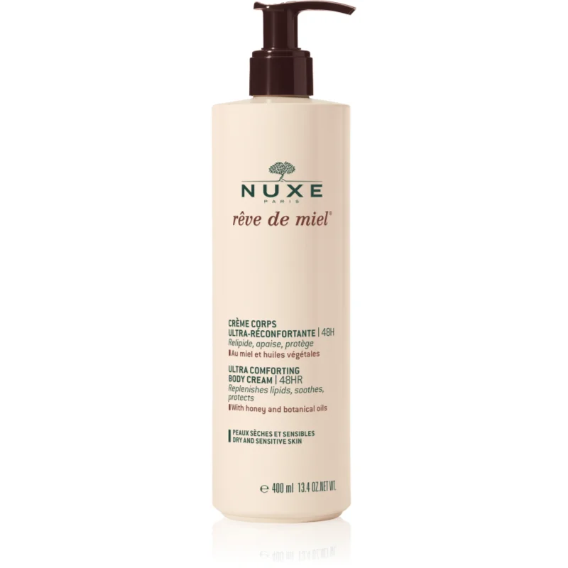 Nuxe Rêve de Miel Miel Ultra-Comforting Body Cream хидратиращ лосион за тяло с мед