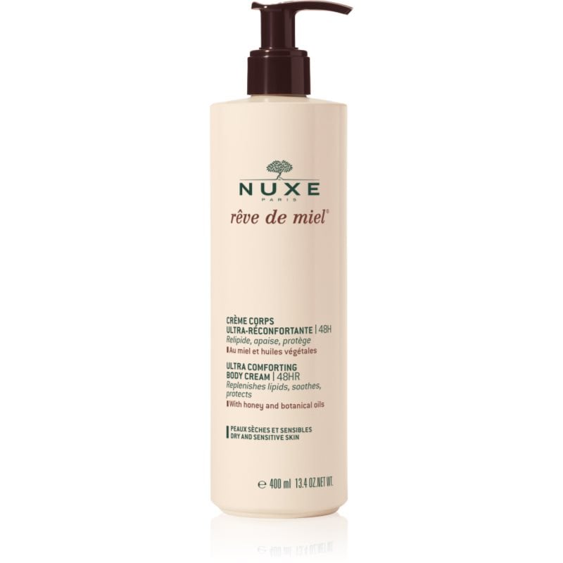 Nuxe Rêve de Miel Miel Ultra-Comforting Body Cream хидратиращ лосион за тяло с мед