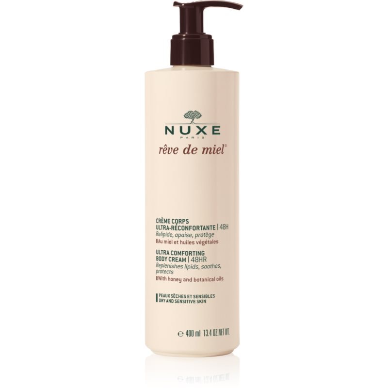 Nuxe Rêve de Miel Miel Ultra-Comforting Body Cream хидратиращ лосион за тяло с мед - Грижа за тяло - Сравни цени от 1 магазин с безплатна доставка