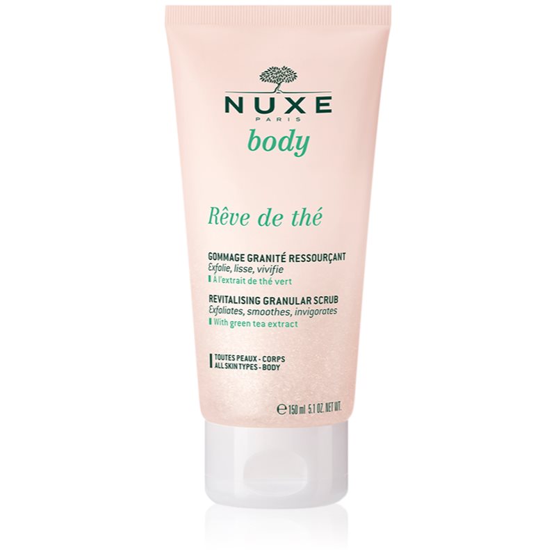 Nuxe Nuxe Rêve de Thé Revitalising Granular Scrub ревитализиращ пилинг за тяло - Унисекс парфюм 150мл - Сравни цени от 1 магазин с безплатна доставка