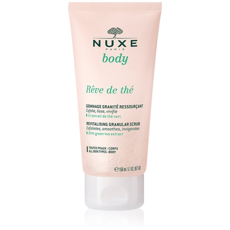 Nuxe Rêve de Thé Revitalising Granular Scrub ревитализиращ пилинг за тяло - Грижа за тяло - Сравни цени от 1 магазин с безплатна доставка