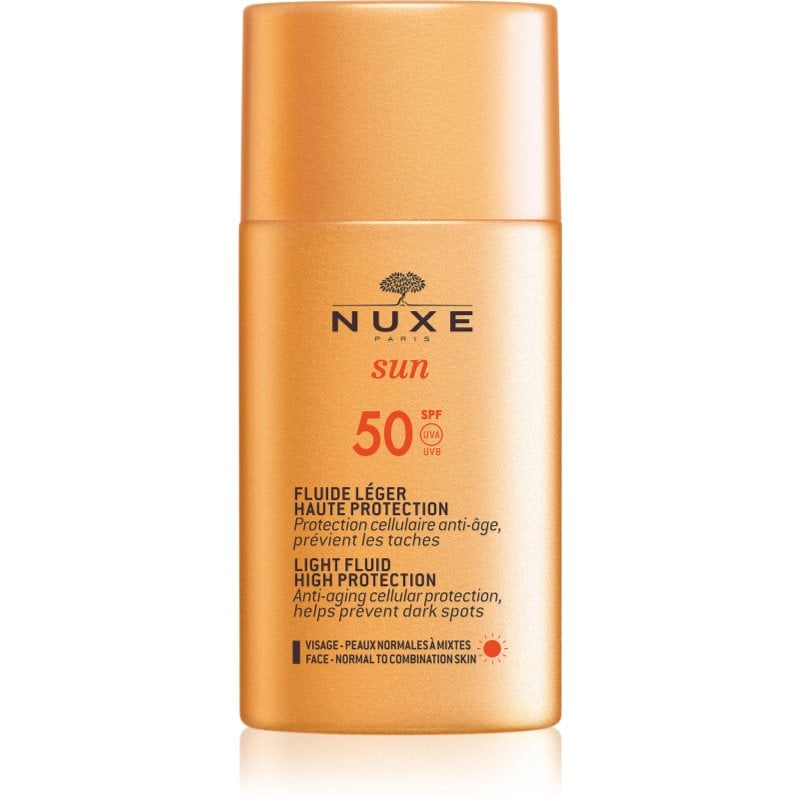 Nuxe Sun Light Fluid Hifh Protection лек защитен флуид SPF 50