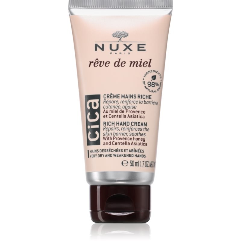 Nuxe Rêve de Miel Cica Rich Hand Cream подхранващ крем за ръце - Грижа за тяло - Сравни цени от 1 магазин с безплатна доставка