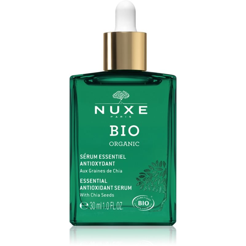 Nuxe Bio Organic Essential Antioxidant Serum антиоксидантен серум за всички типове кожа на лицето - Грижа за лице - Сравни цени от 1 магазин с безплатна доставка