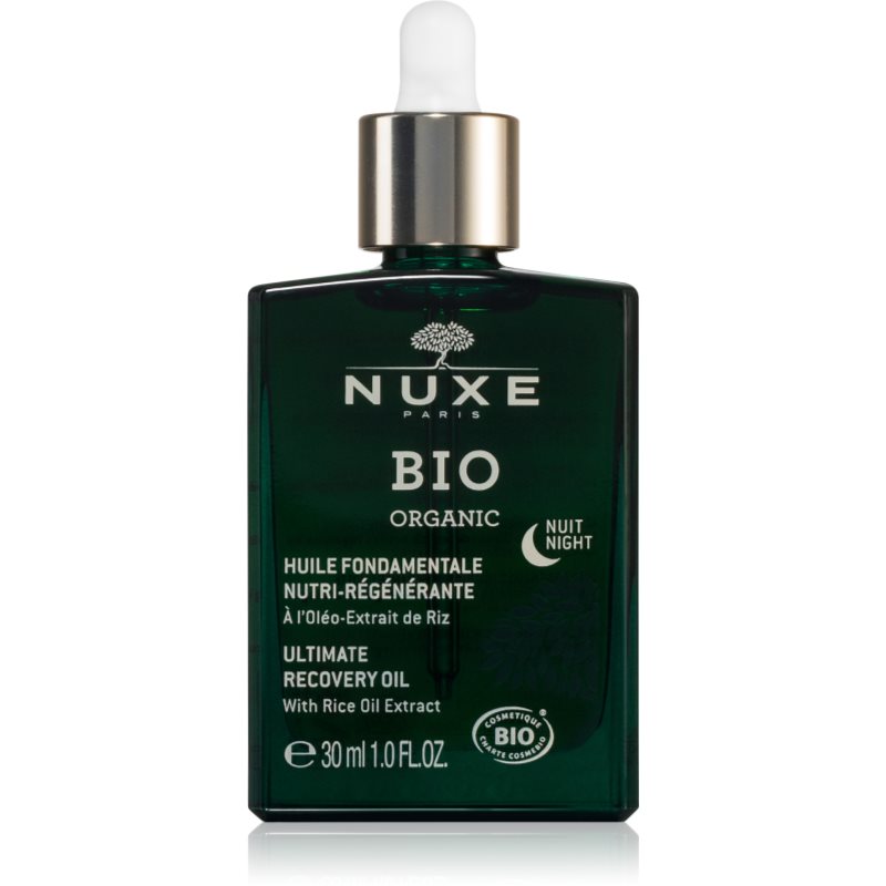 Nuxe Bio Organic Night Oil възстановяващо масло за регенерация и възстановяване на кожата - Грижа за лице - Сравни цени от 1 магазин с безплатна доставка