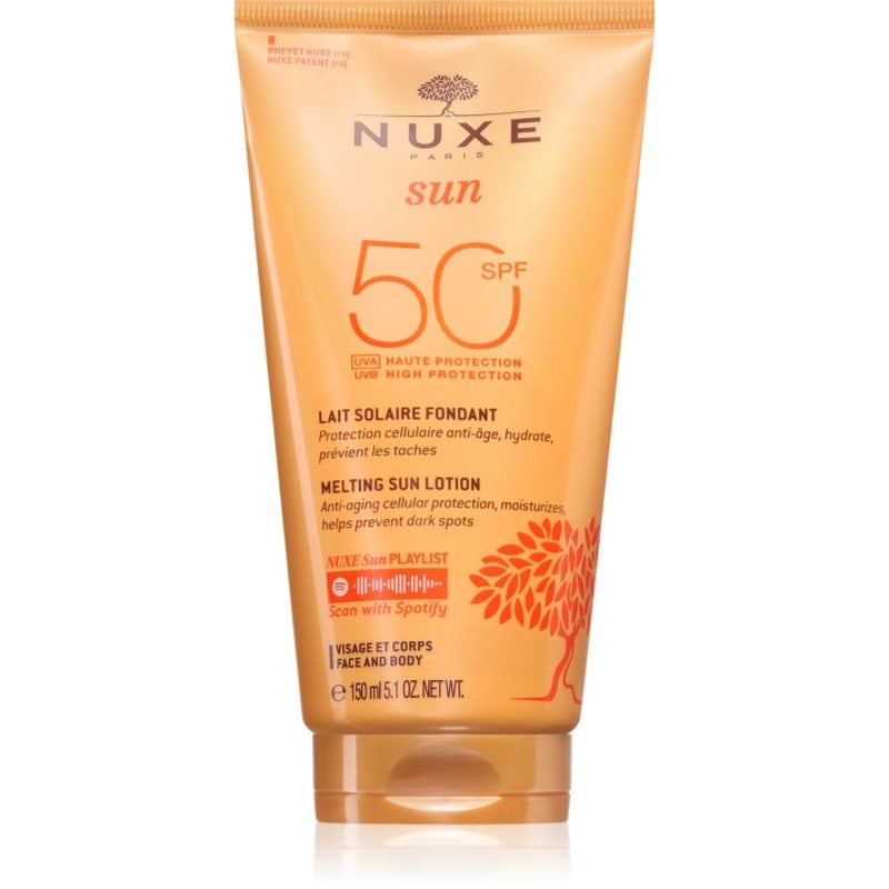 Nuxe Sun Melting Lotion High Protection защитно мляко за загар SPF 50