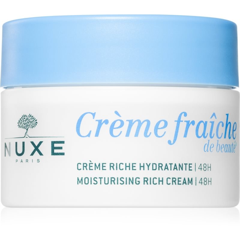 Nuxe Crème Fraîche de Beauté Moisturizing Rich Cream подхранващ хидратиращ крем за суха към изключително суха чувствителна кожа - Грижа за лице - Сравни цени от 1 магазин с безплатна доставка