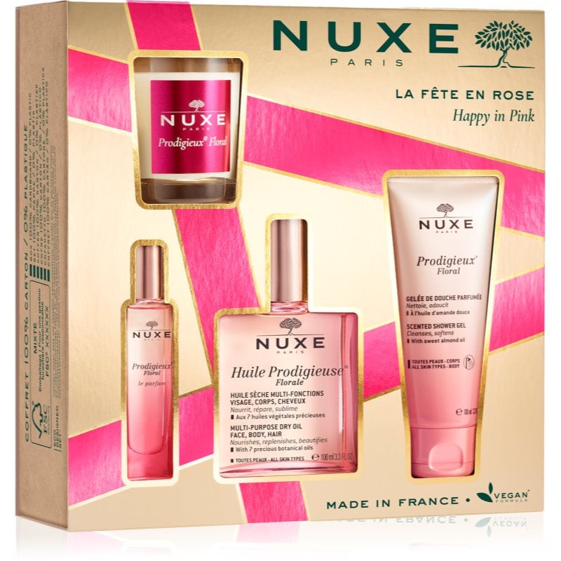 Nuxe Huile Prodigieuse Florale подаръчен комплект за лице, тяло и коса
