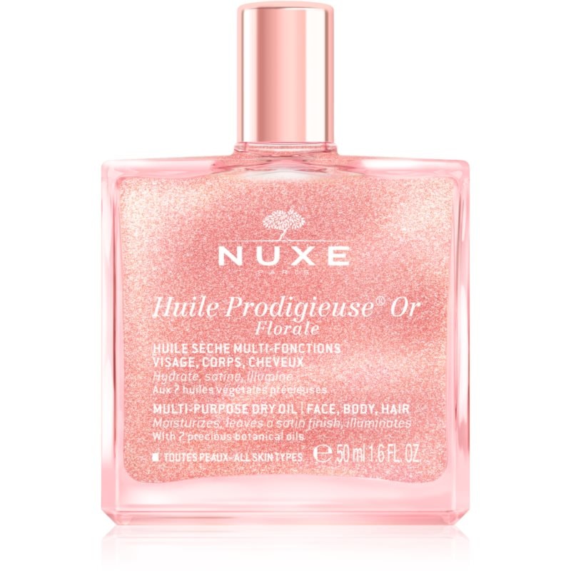 Nuxe Huile Prodigieuse Or Florale мултифункционално масло със блестящи частици за лице, тяло и коса - Грижа за тяло - Сравни цени от 1 магазин с безплатна доставка