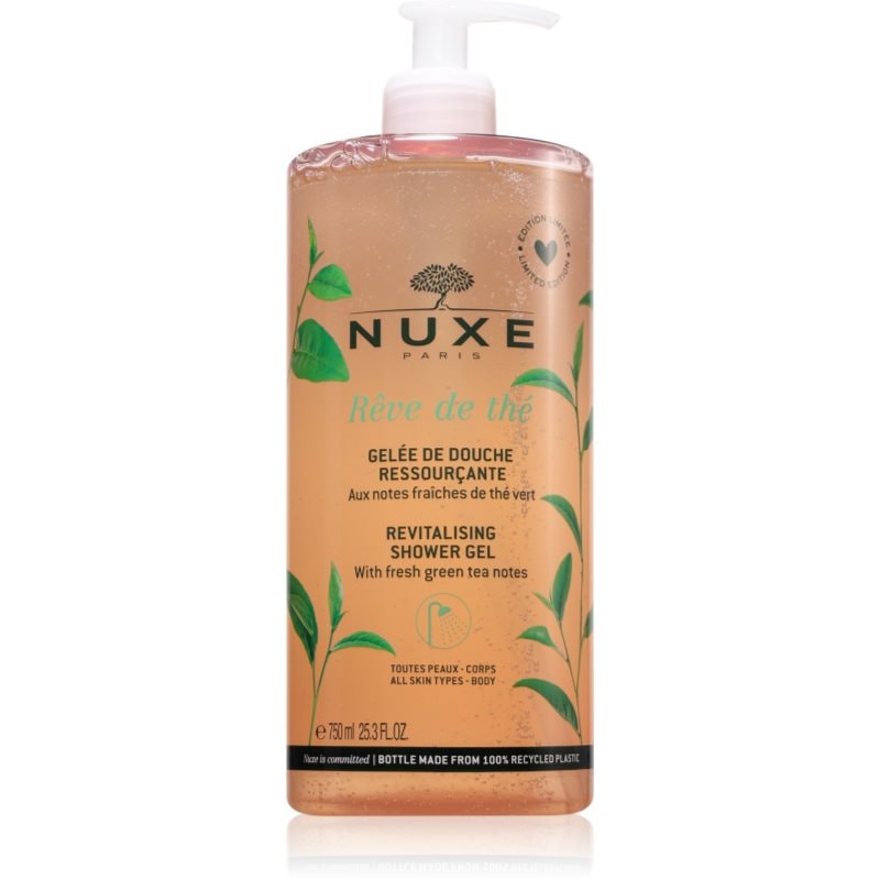 Nuxe Rêve de Thé Revitalising Shower Gel ревитализиращ душ гел - Грижа за тяло - Сравни цени от 1 магазин с безплатна доставка