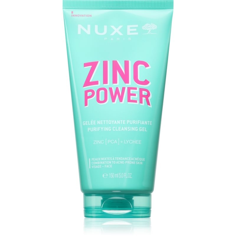 Nuxe Zinc Power Purifying Cleansing Gel почистващ гел против несъвършенства на кожата - Грижа за лице - Сравни цени от 1 магазин с безплатна доставка