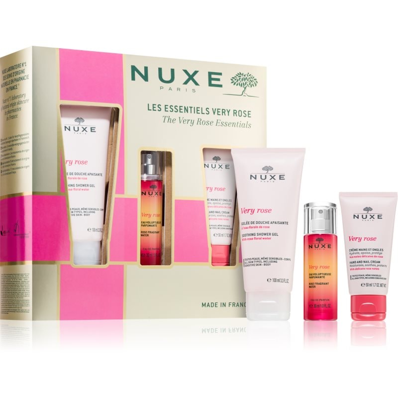 Nuxe The Very Rose Essentials Set подаръчен комплект за жени - Комплект - Сравни цени от 1 магазин с безплатна доставка