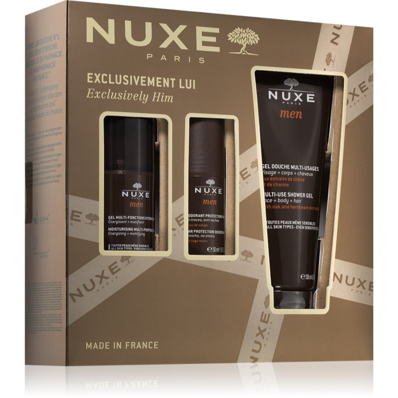 Nuxe Exclusively Him Set подаръчен комплект за мъже - Комплект - Сравни цени от 1 магазин с безплатна доставка