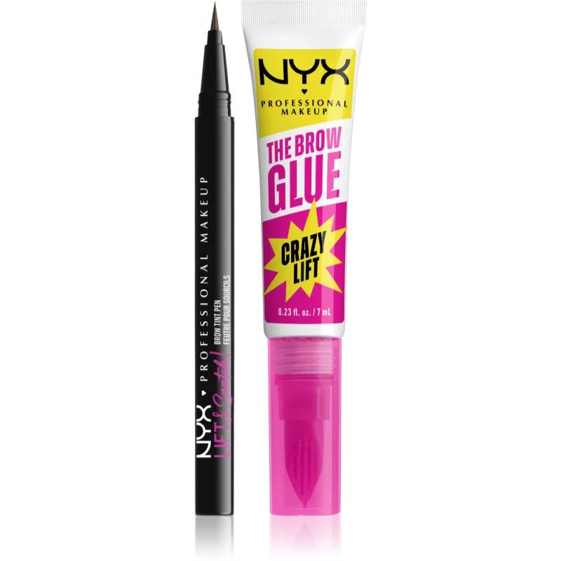 NYX Professional Makeup Lift & Snatch комплект за вежди