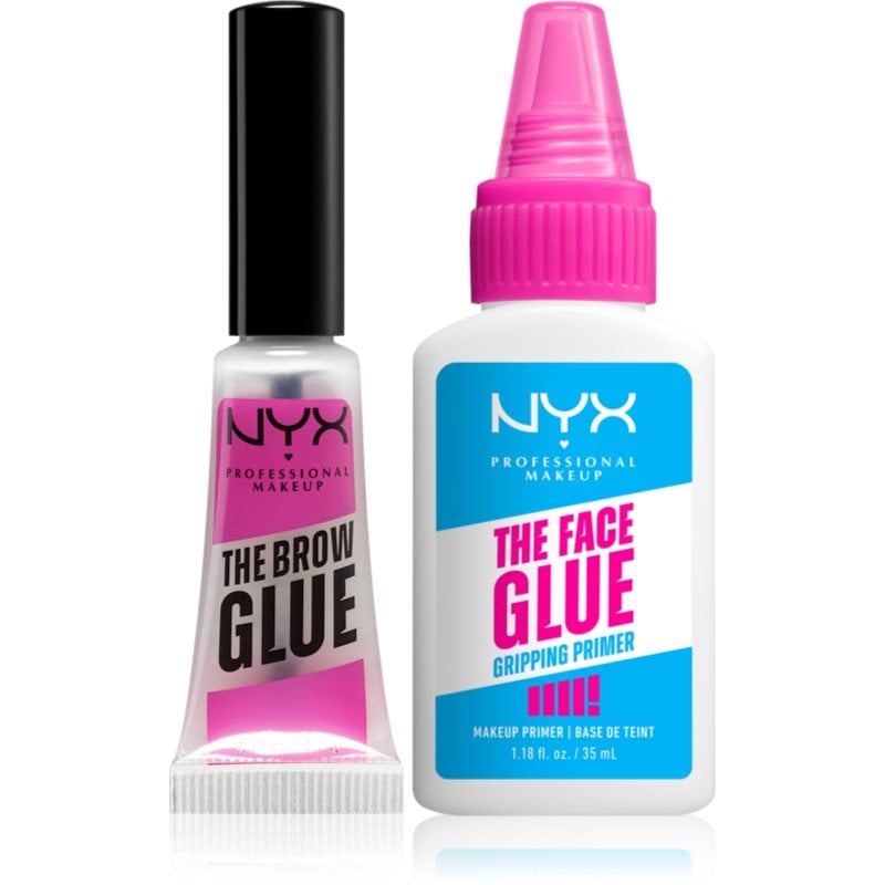 NYX Professional Makeup Brow & Face Glue комплект