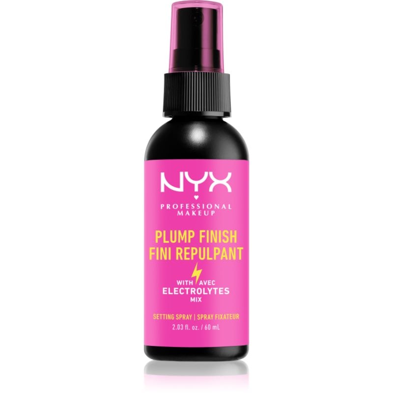 NYX Professional Makeup Plump Finish Setting Spray фон дьо тен фиксатор с витамини