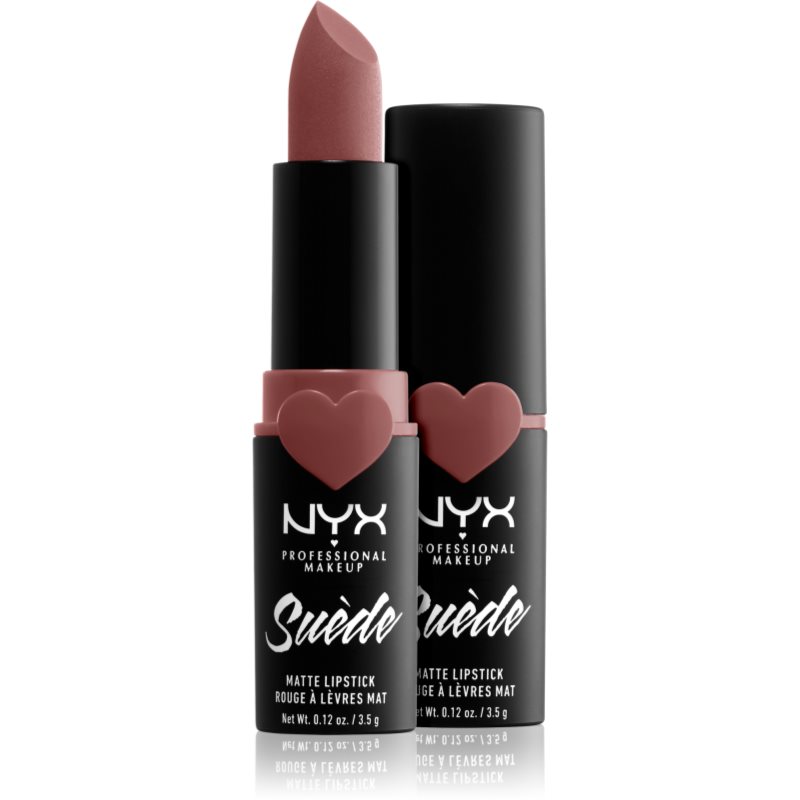 NYX Professional Makeup NYX Professional Makeup Suede Matte Lipstick матиращо червило - Унисекс парфюм 5мл - Сравни цени от 1 магазин с безплатна доставка