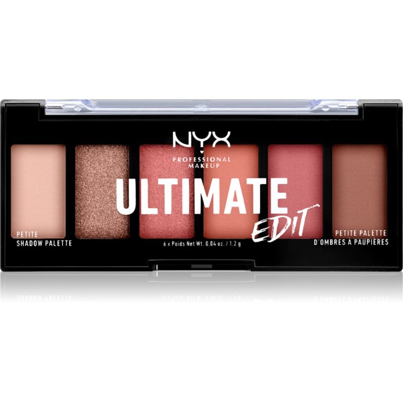 NYX Professional Makeup NYX Professional Makeup Ultimate Edit Petite Shadow палитра сенки за очи - Унисекс парфюм 2мл - Сравни цени от 1 магазин с безплатна доставка