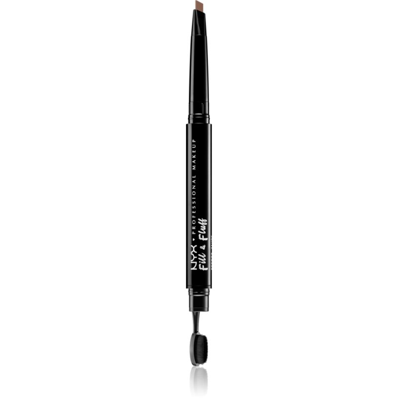 NYX Professional Makeup NYX Professional Makeup Fill & Fluff помада за вежди с молив - Унисекс парфюм 2мл - Сравни цени от 1 магазин с безплатна доставка